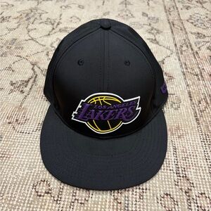 NBA Black and Purple Lakers Cap